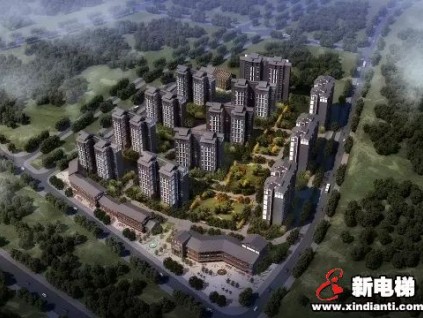 森赫電梯中標(biāo)四川綿陽(yáng)高新區(qū)中式風(fēng)貌小鎮(zhèn)