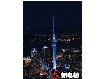 通力碳纖維曳引繩技術應用于新西蘭標志性建筑天空塔更新改造項目