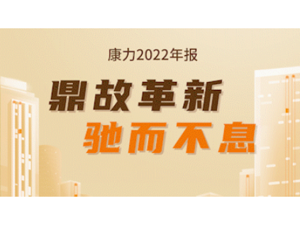 康力2022年報 |鼎故革新，馳而不息，高質(zhì)量發(fā)展“勇”攀峰