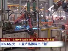 創(chuàng)新引領(lǐng)求發(fā)展市場(chǎng)布局譜新篇《湖州新聞聯(lián)播》對(duì)恒達(dá)富士電梯的報(bào)道